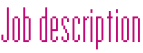Job Description